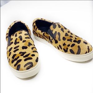 Steve Madden Leopard Slip On Shoes 8.5